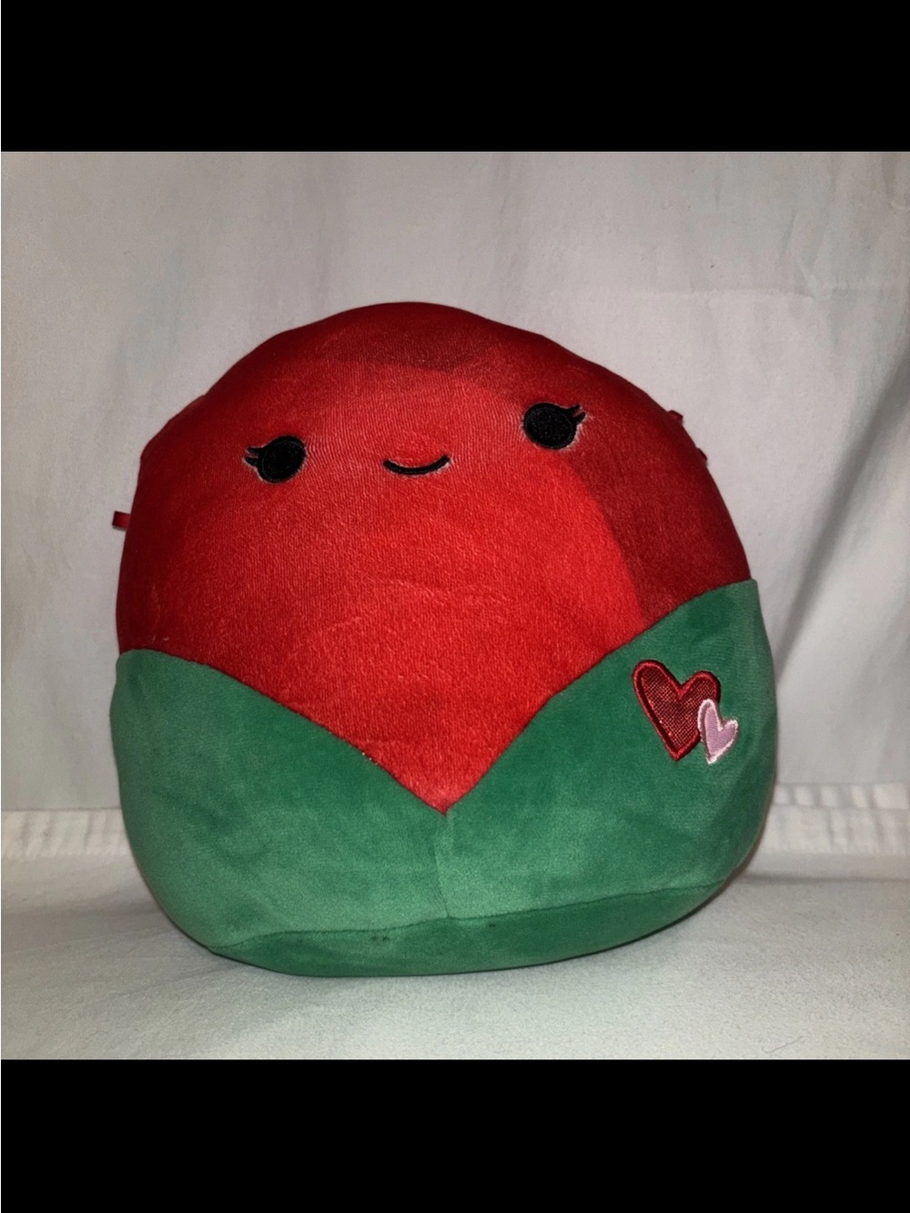 Squishmallows Walsh the Red Rose Valentine’s Day Plush